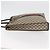Borsa tote Gucci GG Supreme Web Sherry Line in PVC beige e oro 010 378 Auth ep14443 D'oro - vista 4