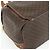 Céline CELINE Macadam Canvas Backpack PVC Leather Brown Gold Auth 176902 Golden - view 10
