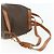 Céline CELINE Macadam Canvas Backpack PVC Leather Brown Gold Auth 176902 Golden - view 9