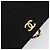 CHANEL Borsa a Spalla Matelassé Catena Cotone Nero Oro CC Auth bs34514 D'oro - vista 18
