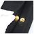 CHANEL Borsa a Spalla Matelassé Catena Cotone Nero Oro CC Auth bs34514 D'oro - vista 9