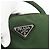 PRADA Borsa a mano in nylon verde argento Auth bs34677 - vista 17
