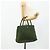 PRADA Borsa a mano in nylon verde argento Auth bs34677 - vista 25