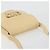 Borsa a Spalla Gancini in Pelle Avorio Argento Auth BA12266 di Salvatore Ferragamo - vista 6