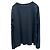 Chanel Gabrielle Top de Manga Larga Negro de Algodón Cuello Redondo Talla 48 de segunda mano - vista 2