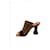 Sandali Givenchy in pelle marrone e nero  - vista 11