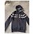 Strick-Zip-Hoodie mit Monogramm von Christian Dior Schwarz Weiß - Ansicht 2