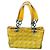 Christian Dior Borsa Lady Dior Media Pelle di Agnello Gialla Cannage Giallo