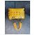 Christian Dior Borsa Lady Dior Media Pelle di Agnello Gialla Cannage Giallo - vista 4