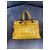 Christian Dior Borsa Lady Dior Media Pelle di Agnello Gialla Cannage Giallo - vista 5
