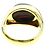 Anello in oro giallo 18K con granato Pomellato D'oro - vista 3