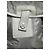 Edge Céline Celine Bolso de hombro de nailon plateado y cuero blanco Plata - vista 7