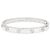 Bracciale Cartier, 'Love' in oro bianco.