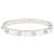 Bracciale Cartier, 'Love' in oro bianco. - vista 4