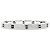 Bracciale Cartier, 'Love', oro bianco, diamanti e ceramica.