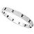 Bracciale Cartier, 'Love', oro bianco, diamanti e ceramica. - vista 2