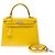 Hermès Borsa HERMES Kelly 25 in Pelle Gialla - 103488 Giallo - vista 3