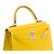 Hermès Borsa HERMES Kelly 25 in Pelle Gialla - 103488 Giallo - vista 7