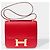 Hermès Borsa HERMES Constance in Pelle Rossa - 103476 Rosso - vista 2