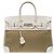 Hermès HERMES Birkin 35 Bag in Green Canvas - 103485