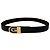 Cintura reversibile vintage Gucci in pelle nera e marrone Nero