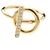 Hermès Echappé Diamantring aus Roségold Golden