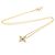 Louis Vuitton Star Blossom Diamant Anhänger Halskette Golden - Ansicht 12