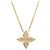 Louis Vuitton Star Blossom Diamant Anhänger Halskette Golden - Ansicht 2