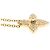 Louis Vuitton Star Blossom Diamant Anhänger Halskette Golden - Ansicht 5