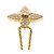 Louis Vuitton Star Blossom Diamant Anhänger Halskette Golden - Ansicht 6