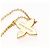 Louis Vuitton Star Blossom Diamant Anhänger Halskette Golden - Ansicht 8