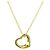 Tiffany & Co Collana Pendente Cuore Aperto Tiffany D'oro