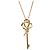 Tiffany & Co Tiffany Knot Key Diamant-Halskette Golden