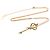 Tiffany & Co Tiffany Knot Key Diamant-Halskette Golden - Ansicht 15