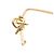 Tiffany & Co Tiffany Knot Key Diamant-Halskette Golden - Ansicht 4