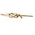 Tiffany & Co Tiffany Knot Key Diamant-Halskette Golden - Ansicht 5