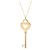 Tiffany & Co Collana con diamante a forma di chiave Tiffany D'oro - vista 2