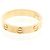Anello Mini Love Cartier in Oro Rosa D'oro - vista 2