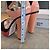 Sandali con tacco a blocco Jimmy Choo Tiber - Nero/Rosso/Pesca - vista 10