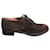 Derbies Hermès Marrone Scamosciati Marrone scuro  - vista 1