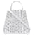 Alaïa Borsa Tote Wave Small Bianco  - vista 2