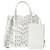 Alaïa Borsa Tote Wave Small Bianco  - vista 4