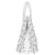 Alaïa Borsa Tote Wave Small Bianco  - vista 6