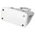 Alaïa Borsa Tote Wave Small Bianco  - vista 7
