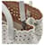 Alaïa Borsa Tote Wave Small Bianco  - vista 9