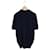Brunello Cucinelli Piqué Kurzarmstrick Blau  - Ansicht 2