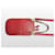 Prada Saffiano Spectrum Mini Crossbody Bag Rosso - vista 6
