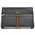 Gucci Clutch in pelle nera Ophidia con tre strisce Nero