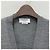 Thom Browne Asymmetrischer Arm Band Merinowoll-Cardigan in Hellgrau Braun - Ansicht 3