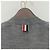 Thom Browne Asymmetrischer Arm Band Merinowoll-Cardigan in Hellgrau Braun - Ansicht 8